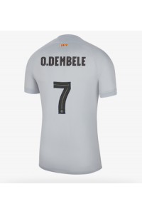 Barcelona Ousmane Dembele #7 Fotballdrakt Tredje Klær 2022-23 Korte ermer